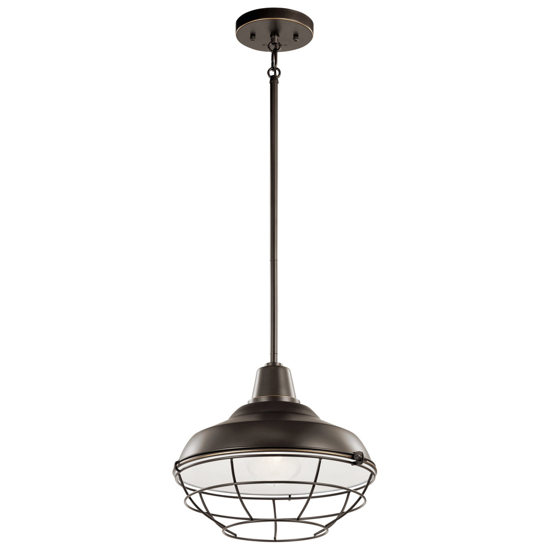 Kichler One Light Outdoor Pendant/Semi Flush Mount