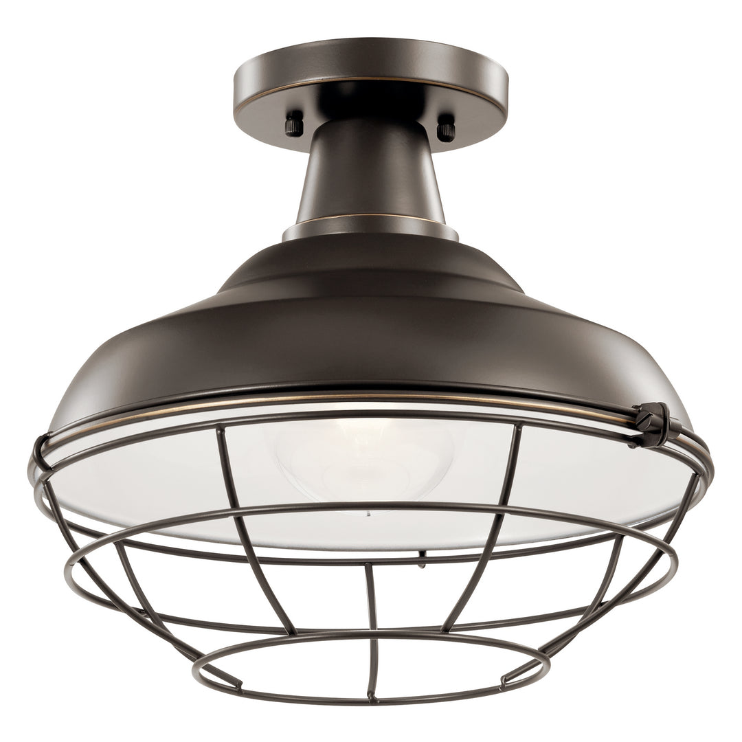 Kichler One Light Outdoor Pendant/Semi Flush Mount