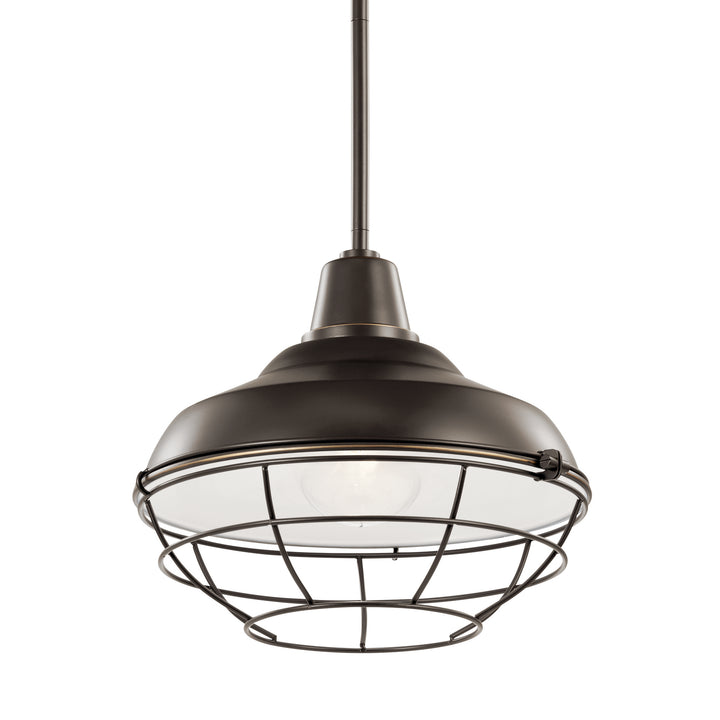 Kichler One Light Outdoor Pendant/Semi Flush Mount