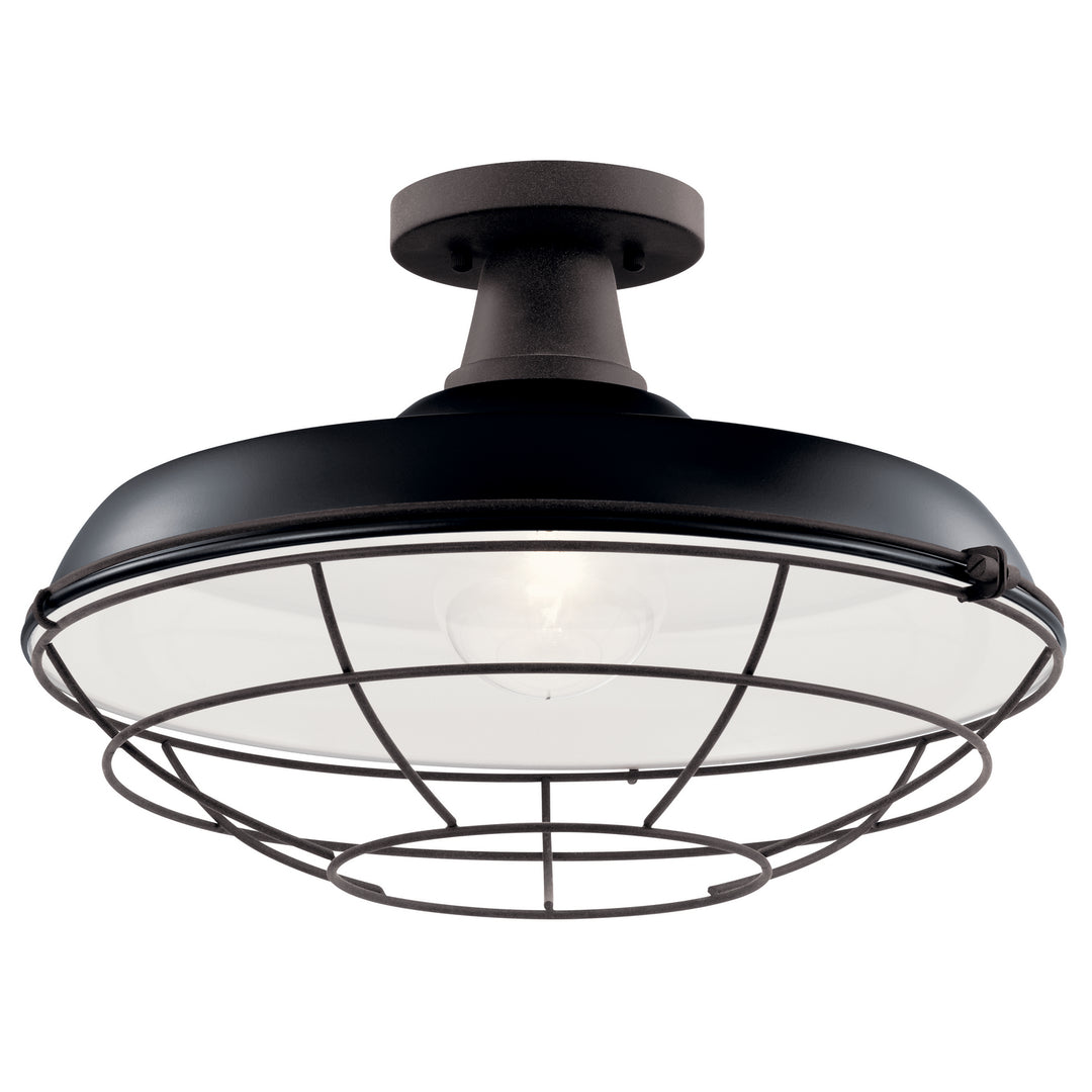 Kichler One Light Outdoor Pendant/Semi Flush Mount