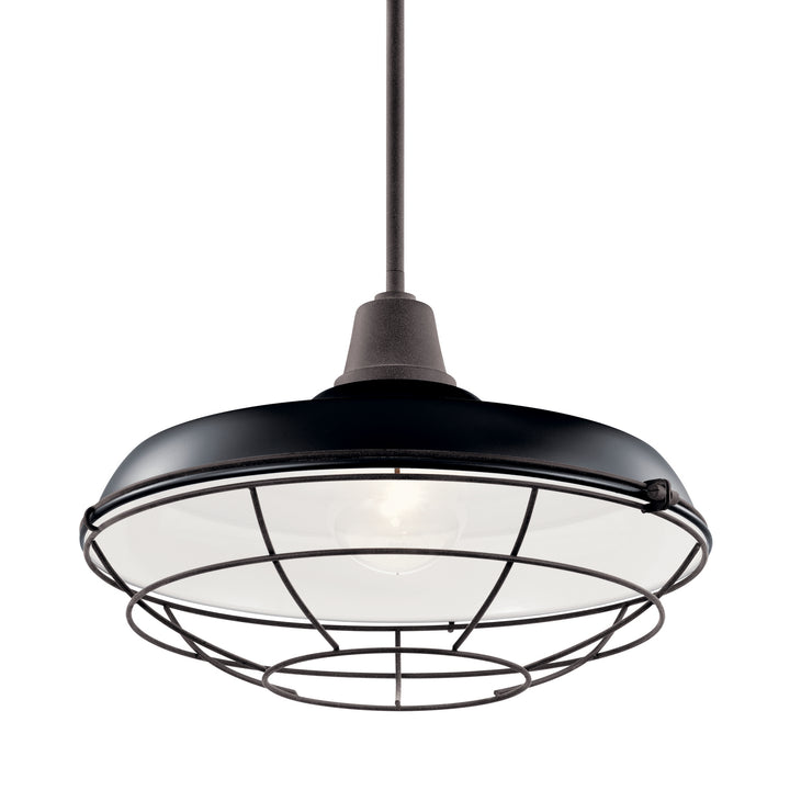 Kichler One Light Outdoor Pendant/Semi Flush Mount