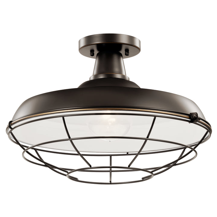 Kichler One Light Outdoor Pendant/Semi Flush Mount