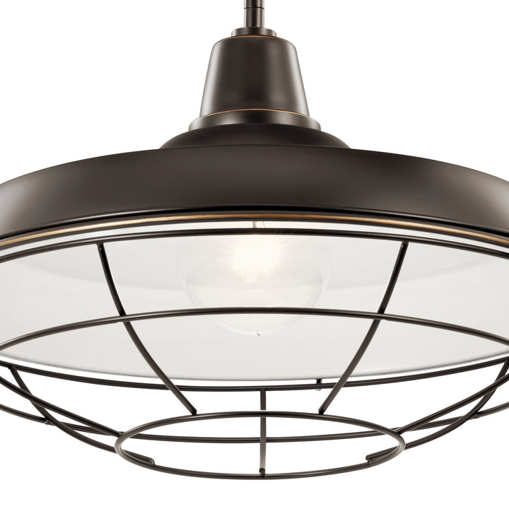 Kichler One Light Outdoor Pendant/Semi Flush Mount