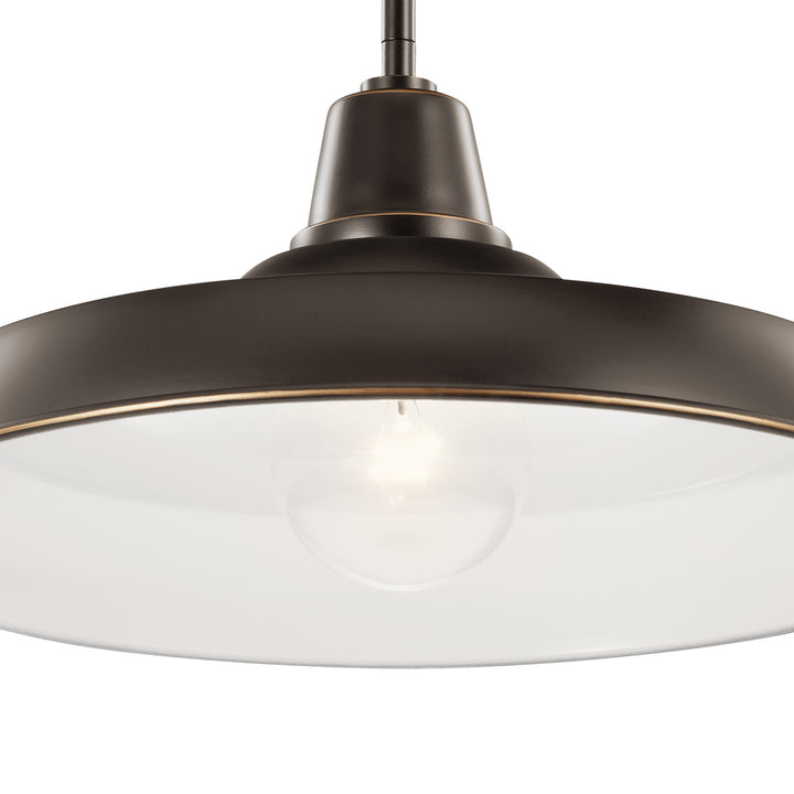 Kichler One Light Outdoor Pendant/Semi Flush Mount