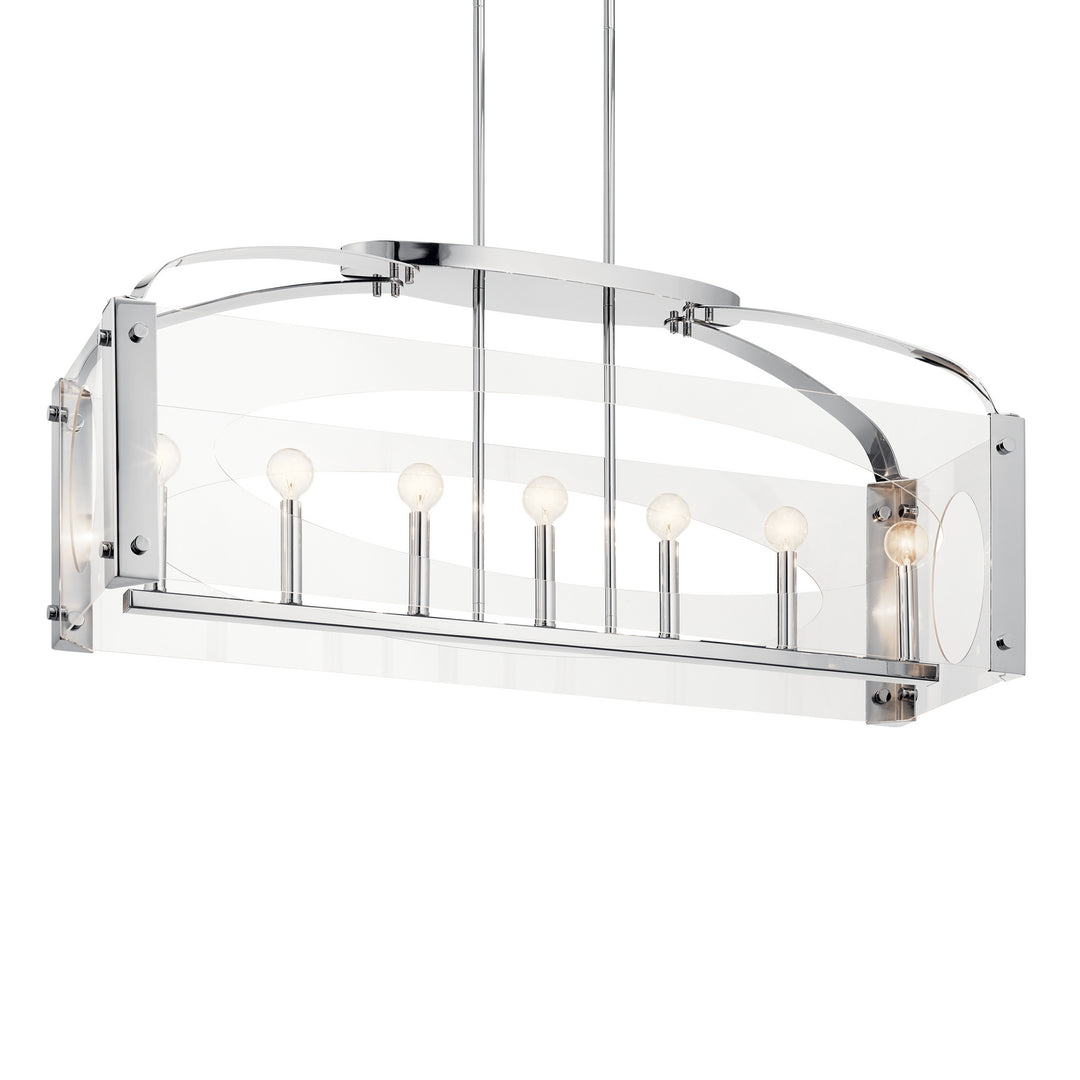 Kichler Seven Light Linear Chandelier