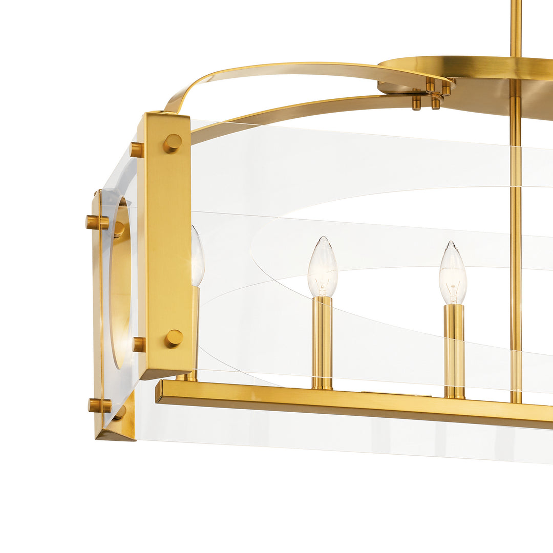 Kichler Seven Light Linear Chandelier