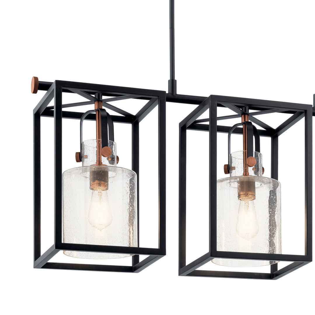 Kichler Three Light Linear Chandelier