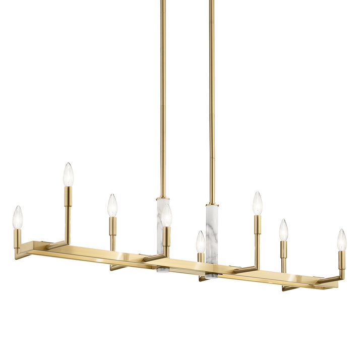 Kichler Eight Light Linear Chandelier