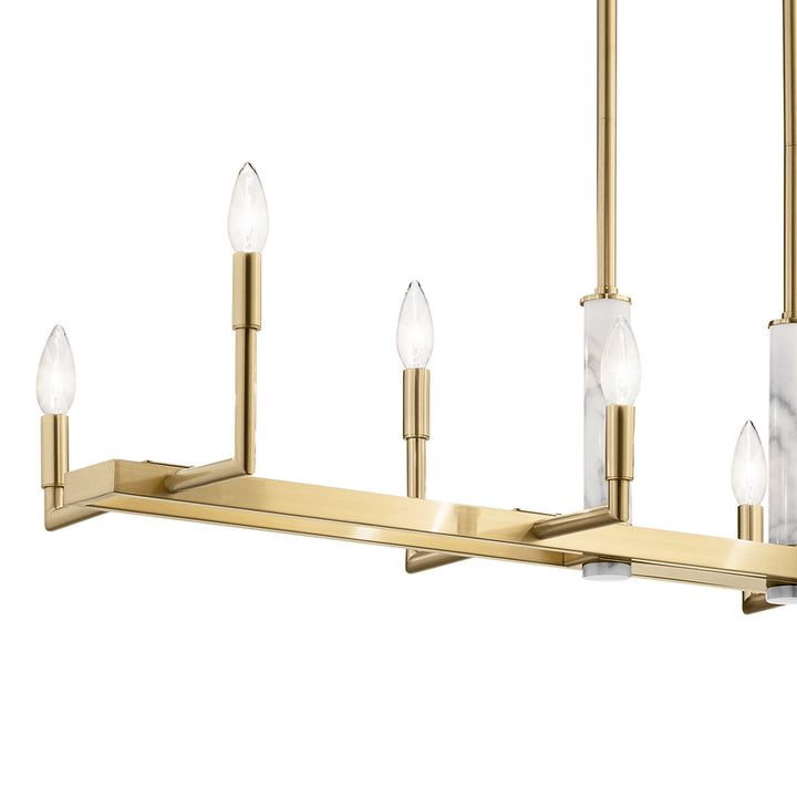 Kichler Eight Light Linear Chandelier