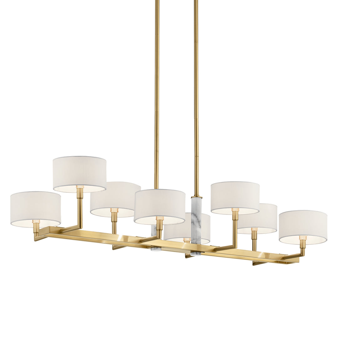 Kichler Eight Light Linear Chandelier