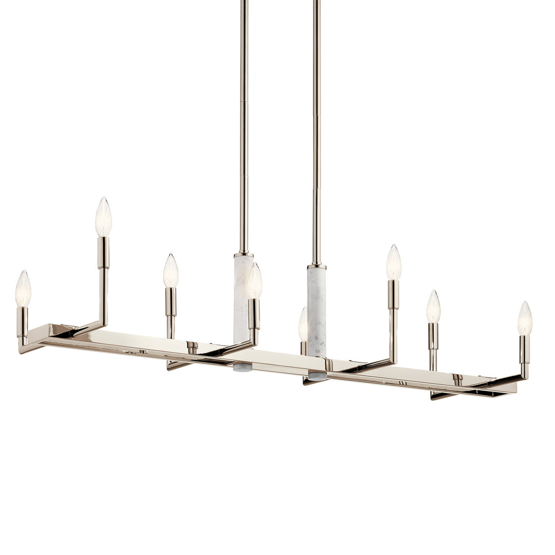 Kichler Eight Light Linear Chandelier