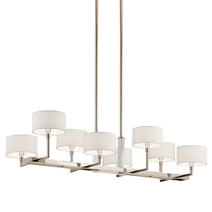 Kichler Eight Light Linear Chandelier