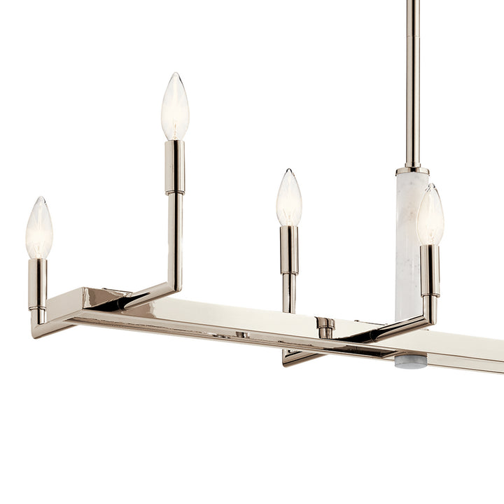 Kichler Eight Light Linear Chandelier