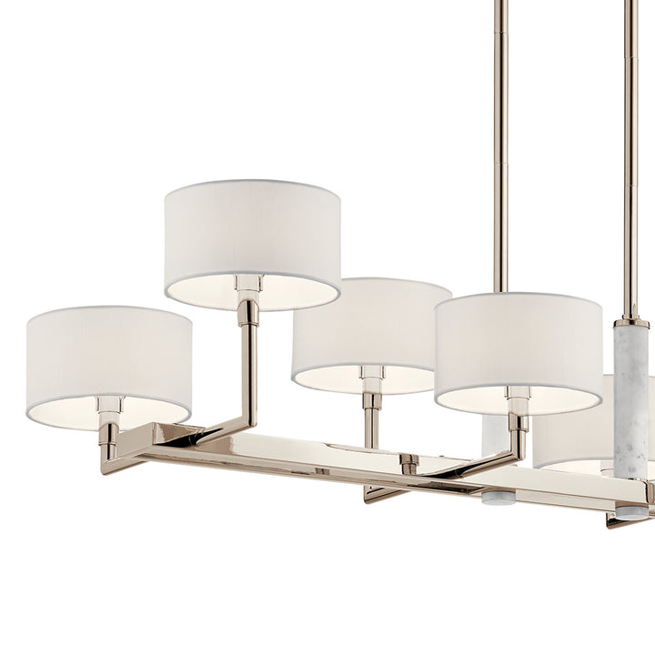 Kichler Eight Light Linear Chandelier