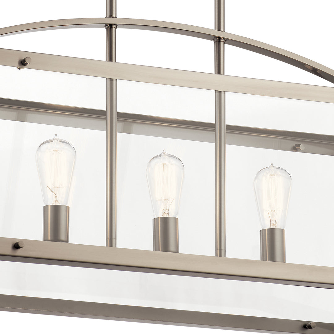 Kichler Five Light Linear Chandelier