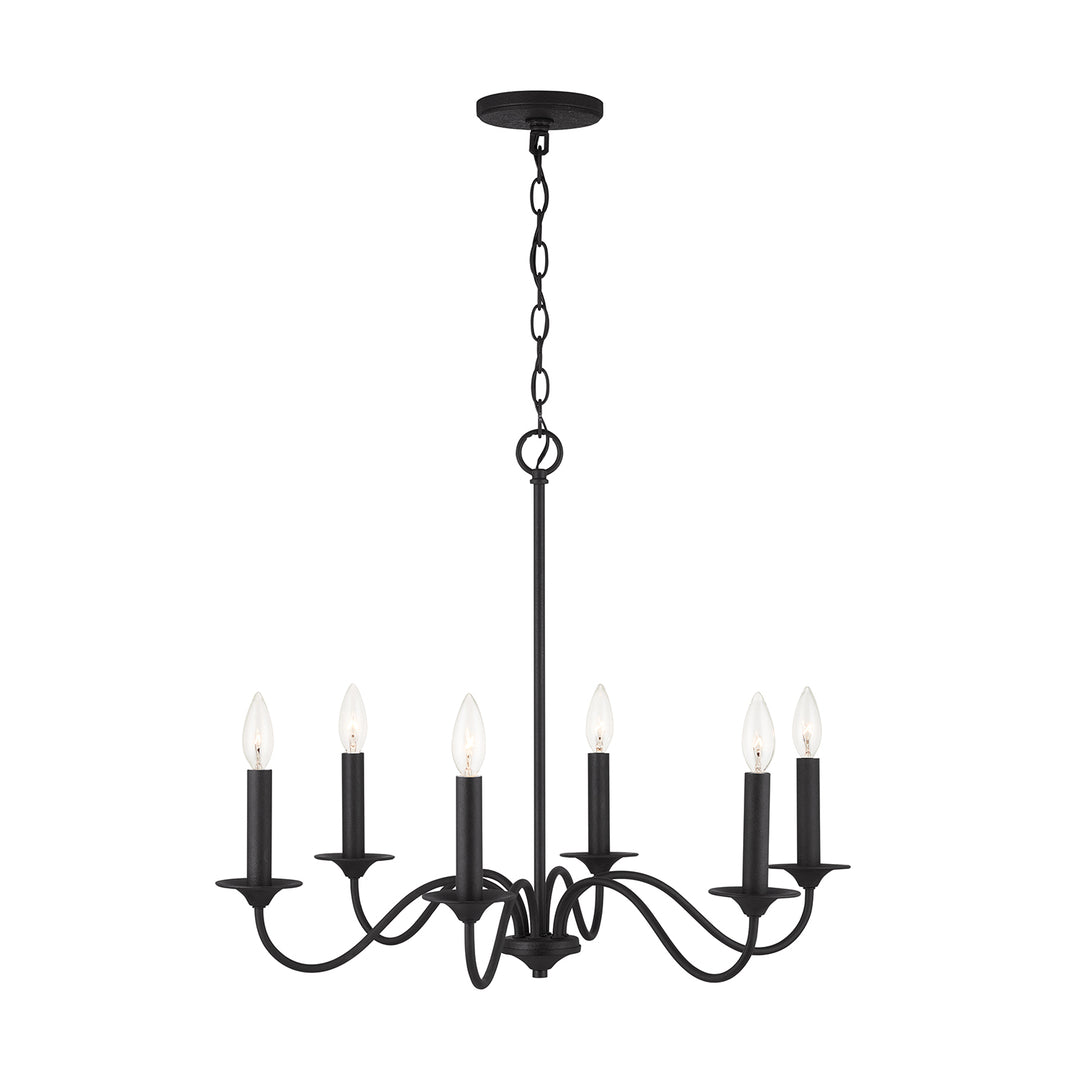 Capital Lighting Six Light Chandelier