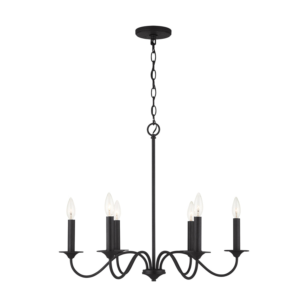 Capital Lighting Six Light Chandelier