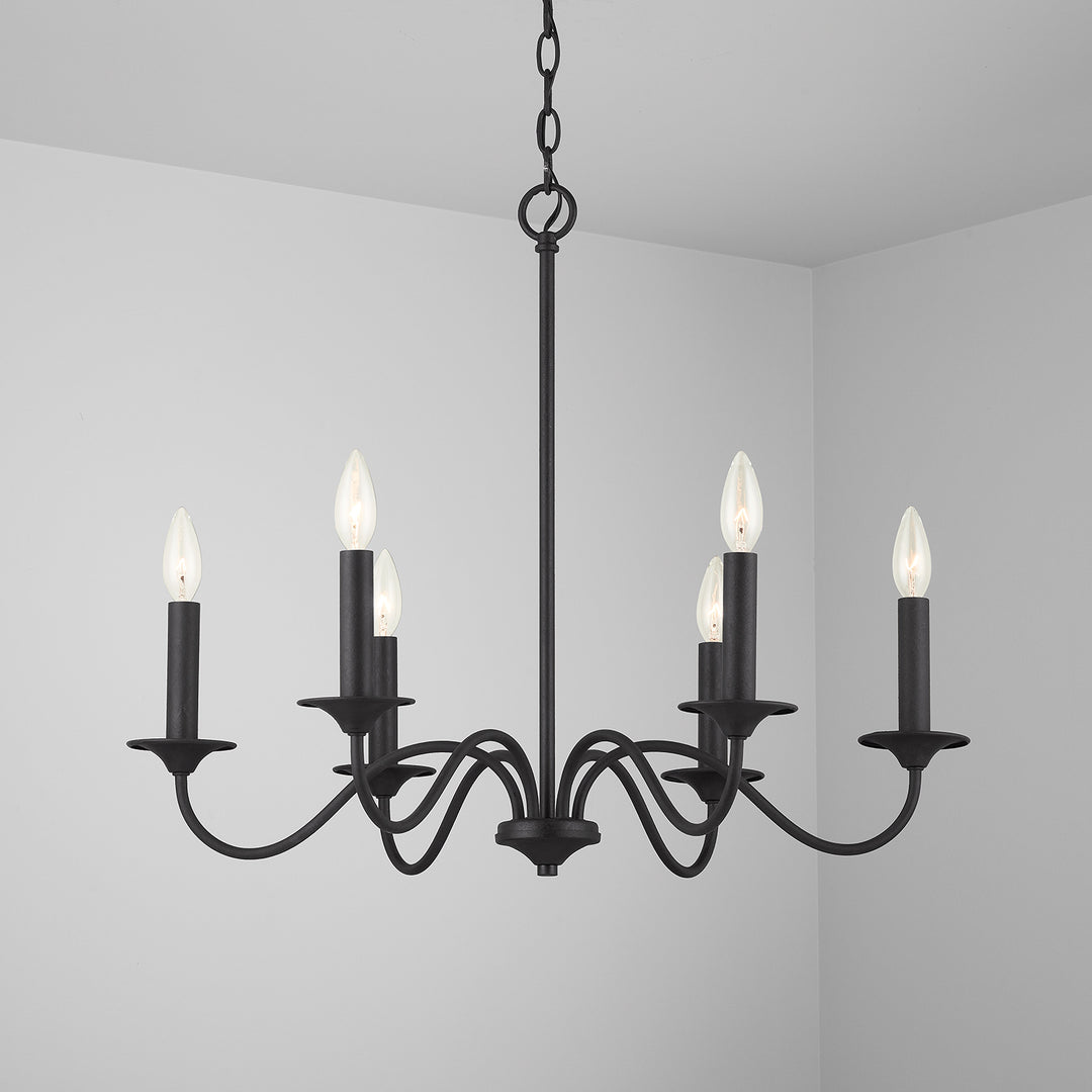 Capital Lighting Six Light Chandelier