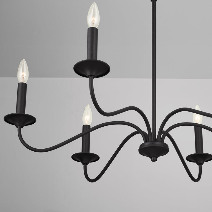 Capital Lighting Six Light Chandelier