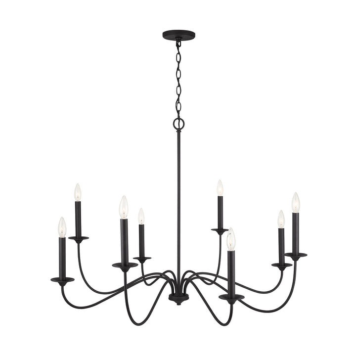 Capital Lighting Eight Light Chandelier