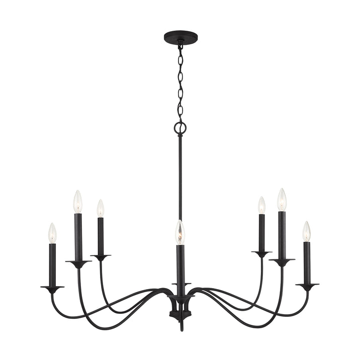 Capital Lighting Eight Light Chandelier