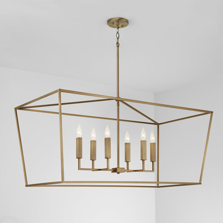 Capital Lighting Six Light Island Pendant