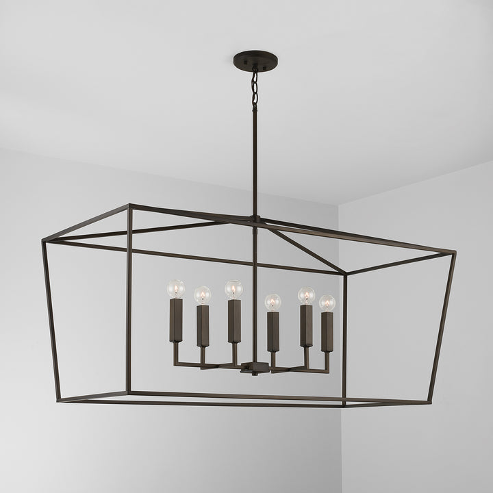 Capital Lighting Six Light Island Pendant