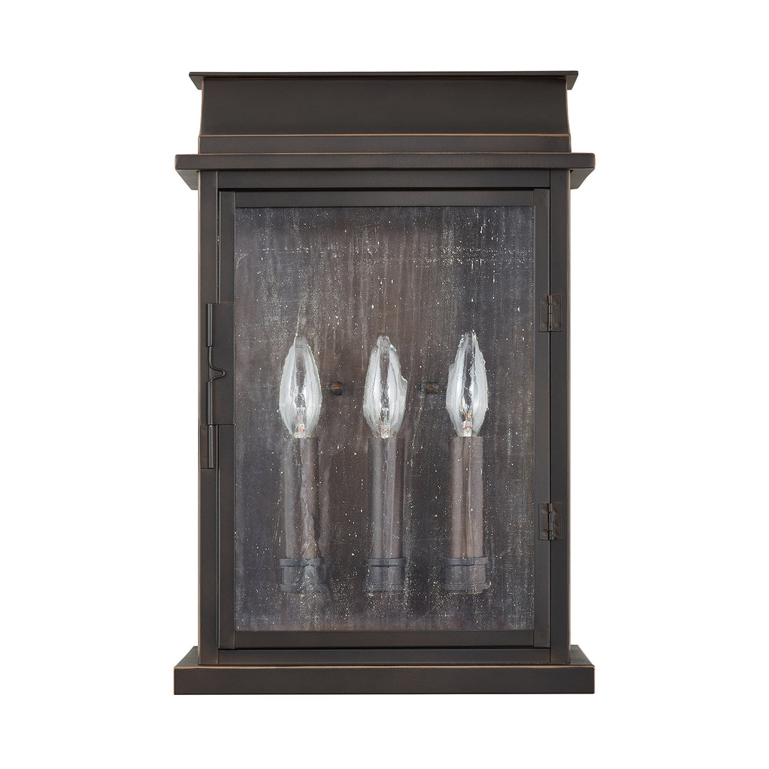 Capital Lighting Three Light Outdoor Wall Lantern