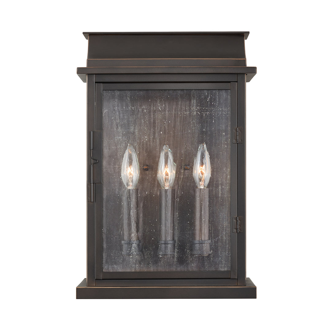 Capital Lighting Three Light Outdoor Wall Lantern