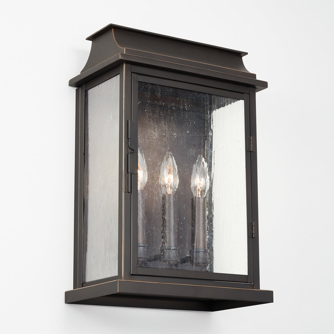 Capital Lighting Three Light Outdoor Wall Lantern