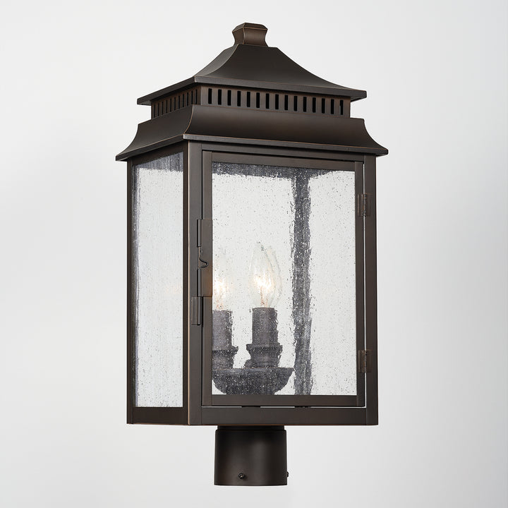 Capital Lighting Three Light Outdoor Post Lantern