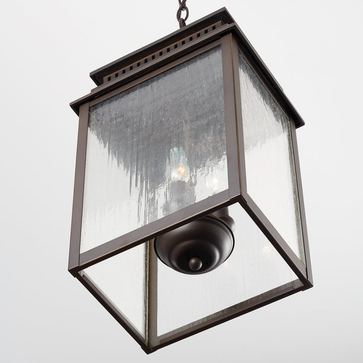 Capital Lighting Three Light Outdoor Hanging Lantern