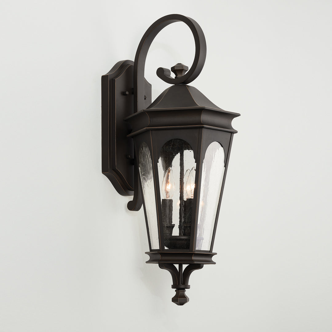 Capital Lighting Three Light Outdoor Wall Lantern