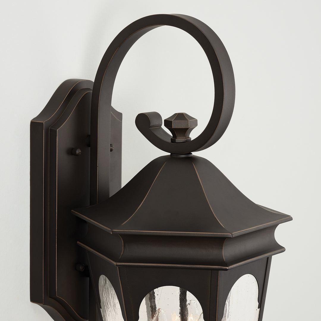 Capital Lighting Three Light Outdoor Wall Lantern