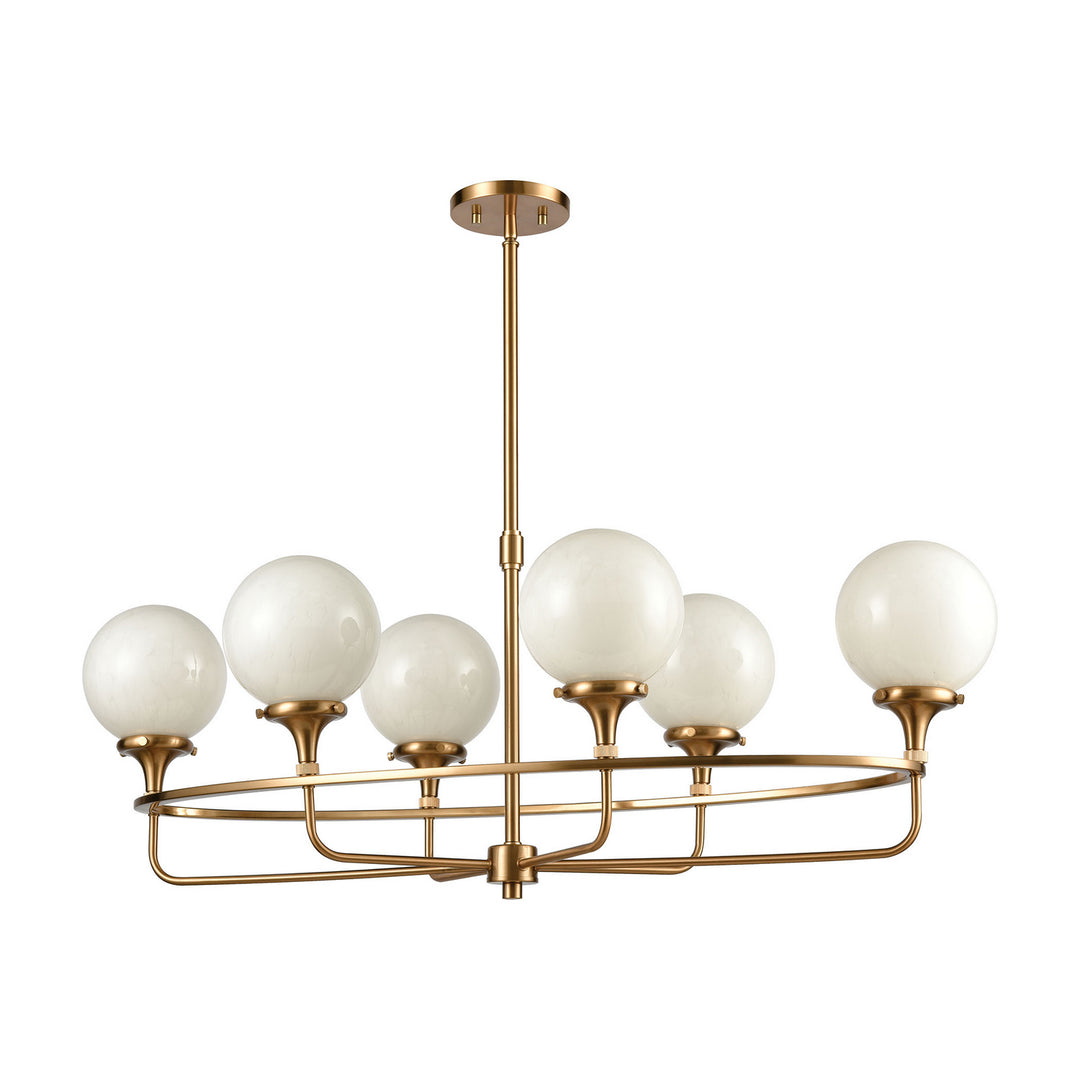 ELK Home Six Light Linear Chandelier