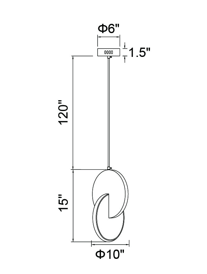 CWI Lighting LED Mini Pendant