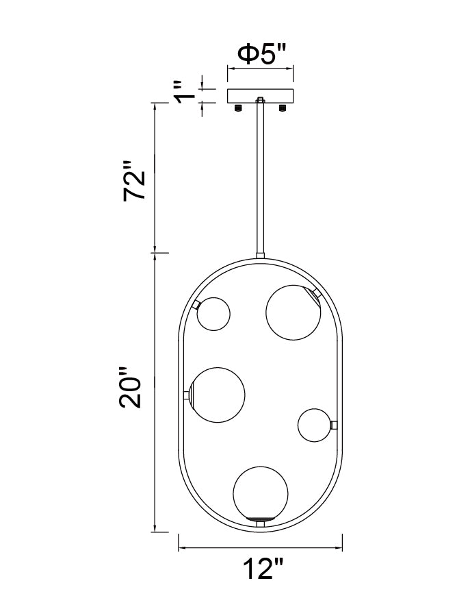 CWI Lighting LED Mini Pendant