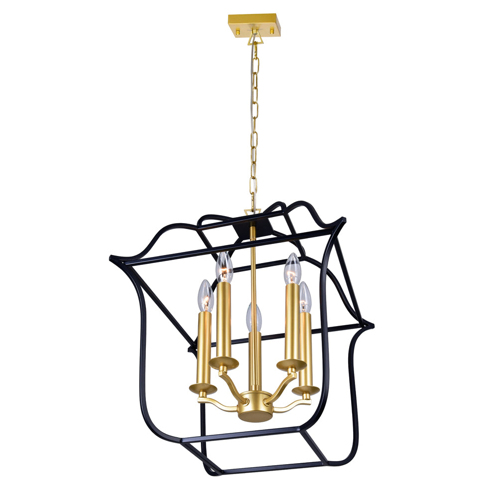 CWI Lighting Five Light Chandelier