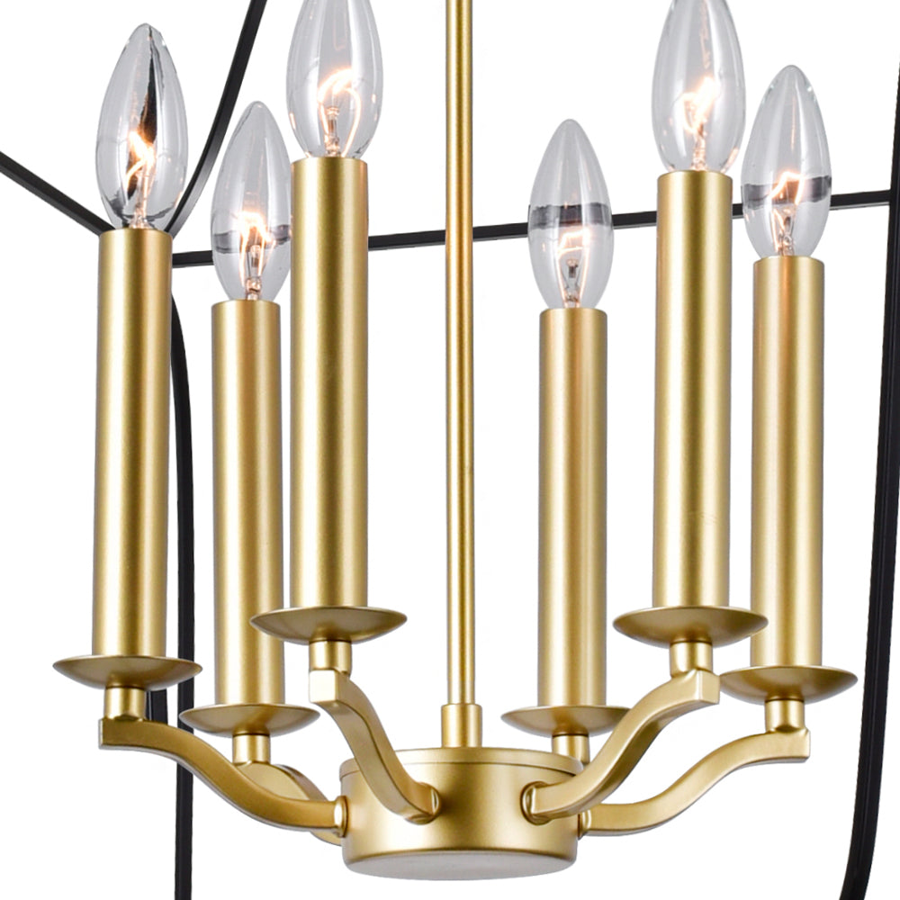 CWI Lighting Six Light Chandelier