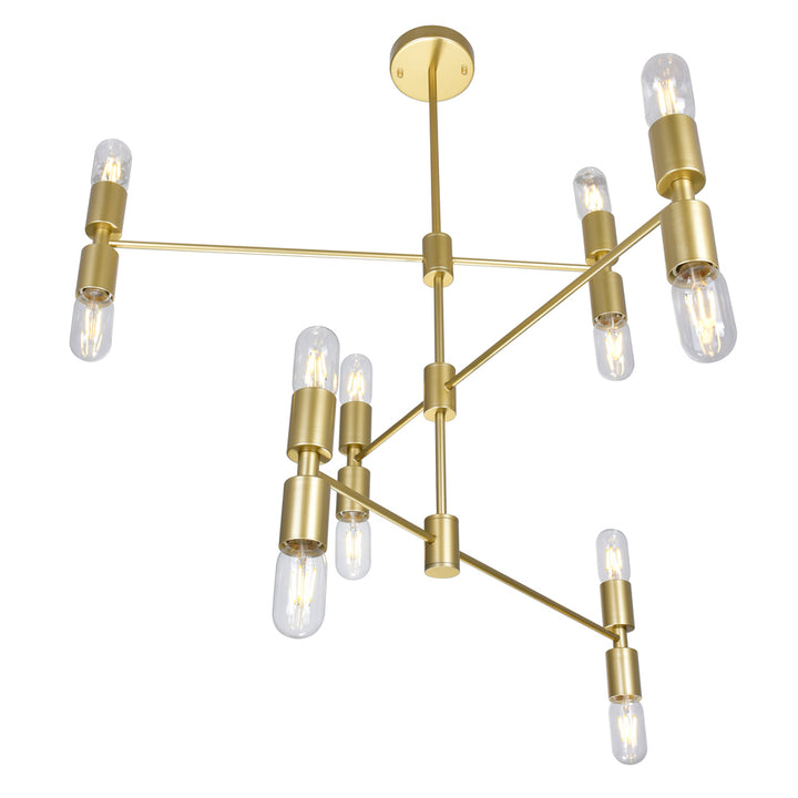 CWI Lighting 12 Light Chandelier