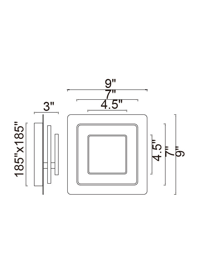 CWI Lighting LED Wall Sconce