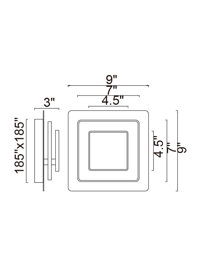 CWI Lighting LED Wall Sconce