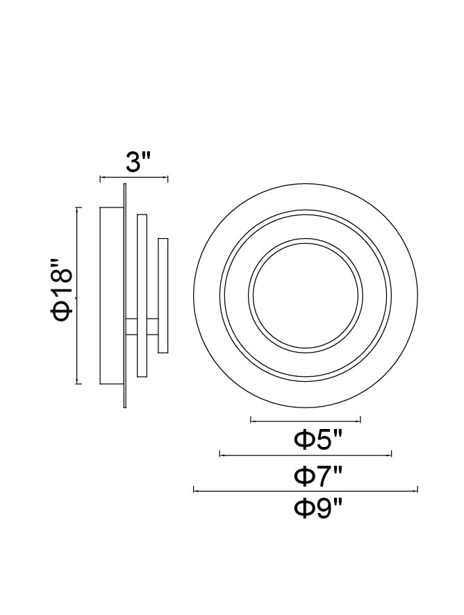 CWI Lighting LED Wall Sconce