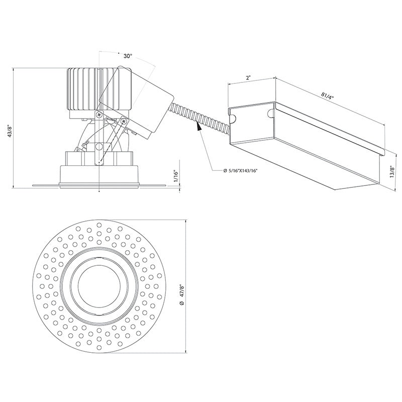 Eurofase One Light Gimbal