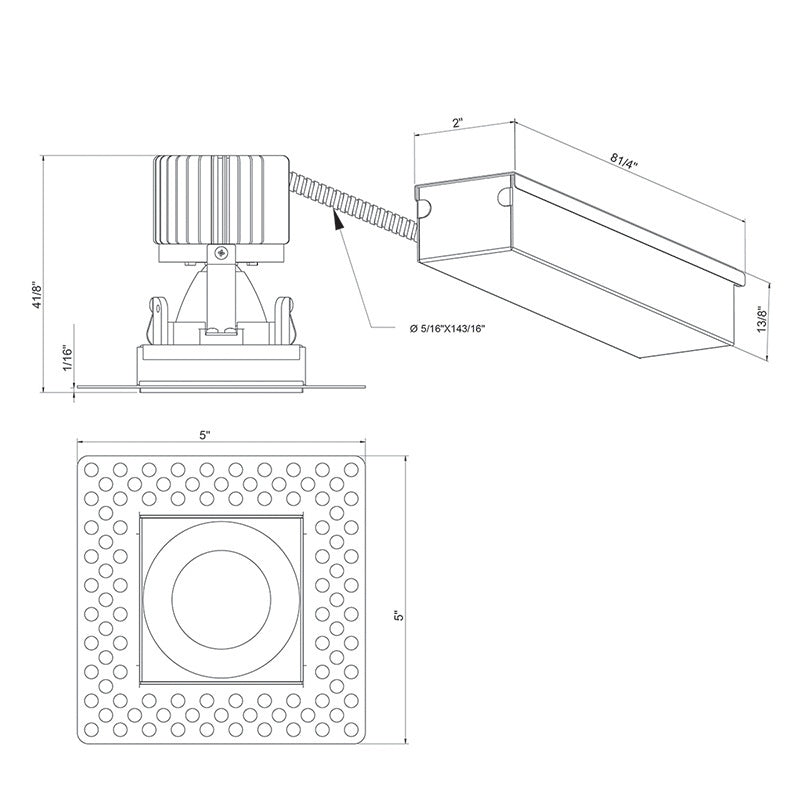 Eurofase One Light Downlight