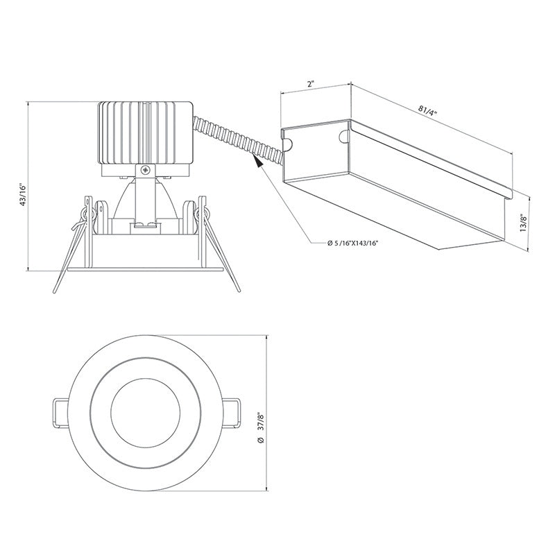 Eurofase One Light Downlight