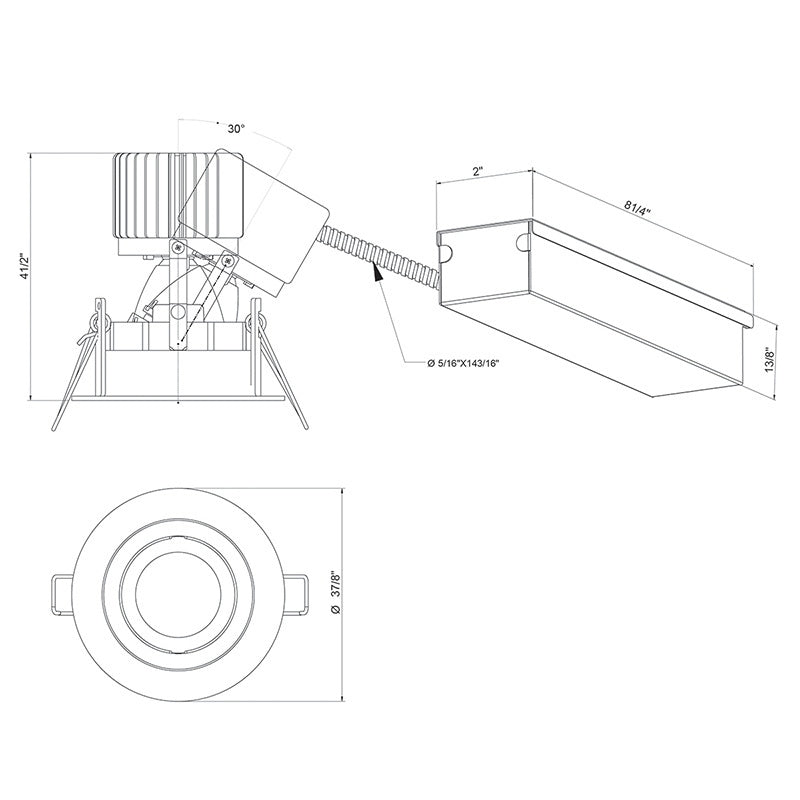 Eurofase One Light Gimbal