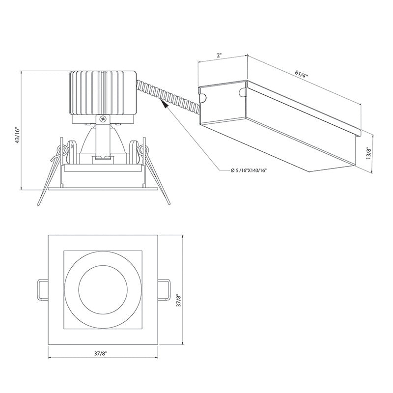 Eurofase One Light Downlight