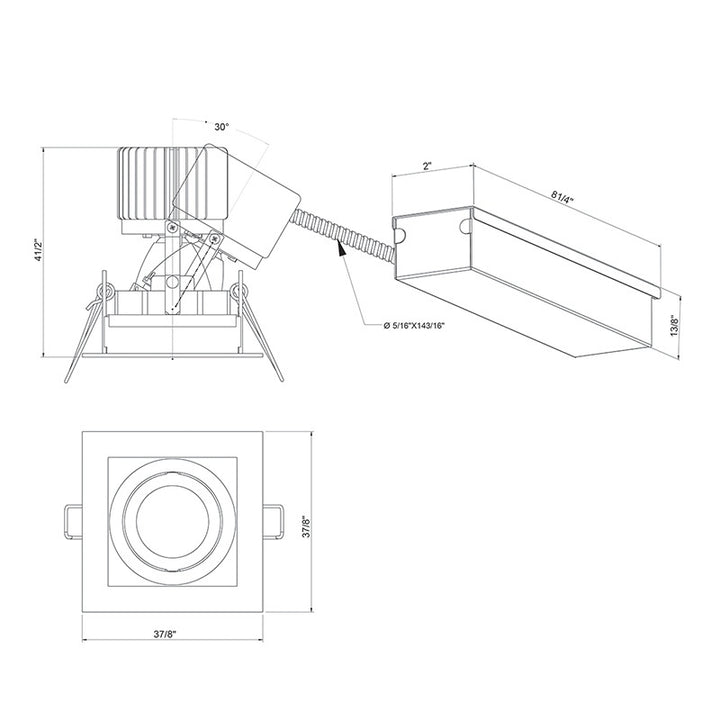 Eurofase One Light Gimbal