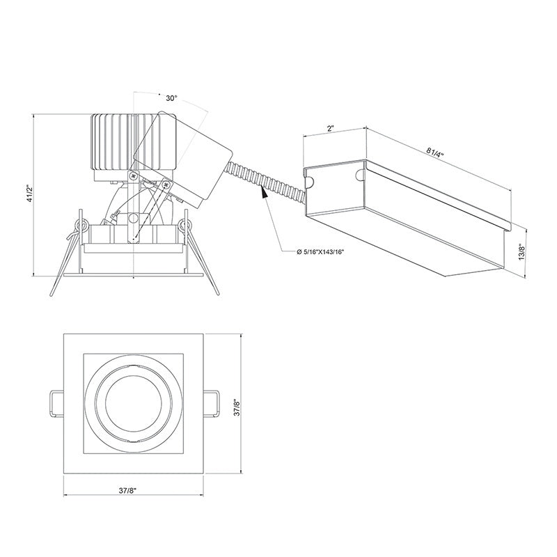 Eurofase One Light Gimbal